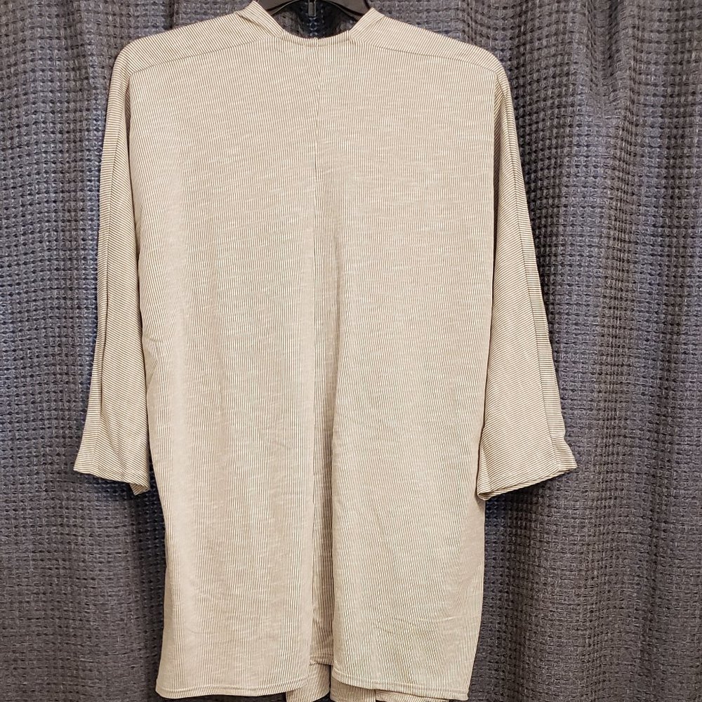 New Donni Rib Sweater Coat/Cardigan w/Pockets-OSFA - Picture 3 of 5